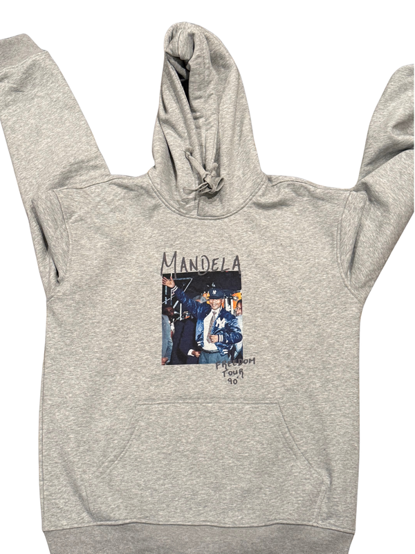 Mandela "I am a Yankee" Hoodie (grey)