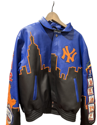 Knicks Full lamb skin leather Skyline Jacket